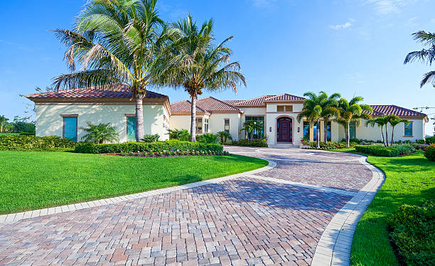 Residential Paver Driveway in Le Center, MN